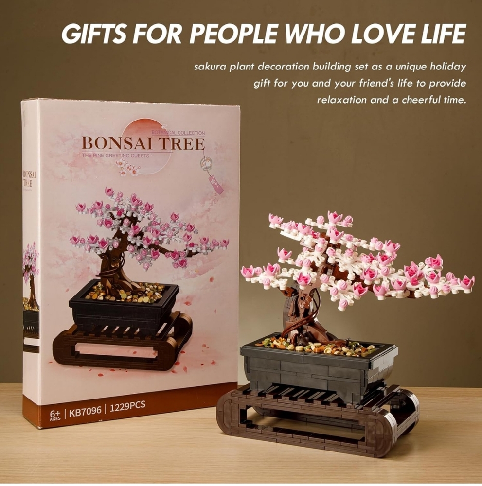 Bonsai Tree Building Set 3 In 1